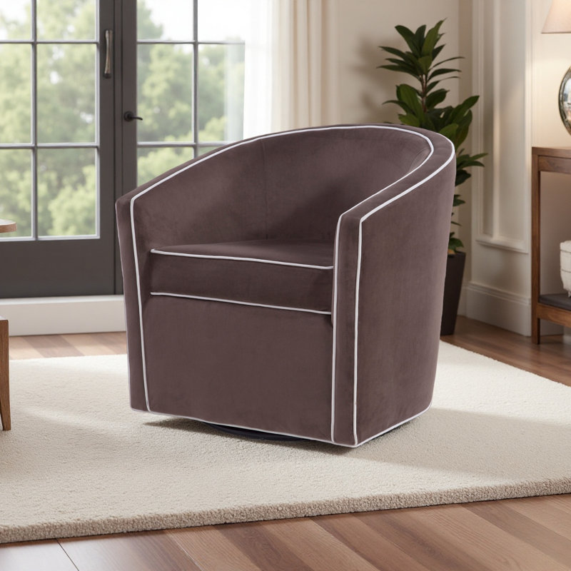 Chaise pivotante, Brun
