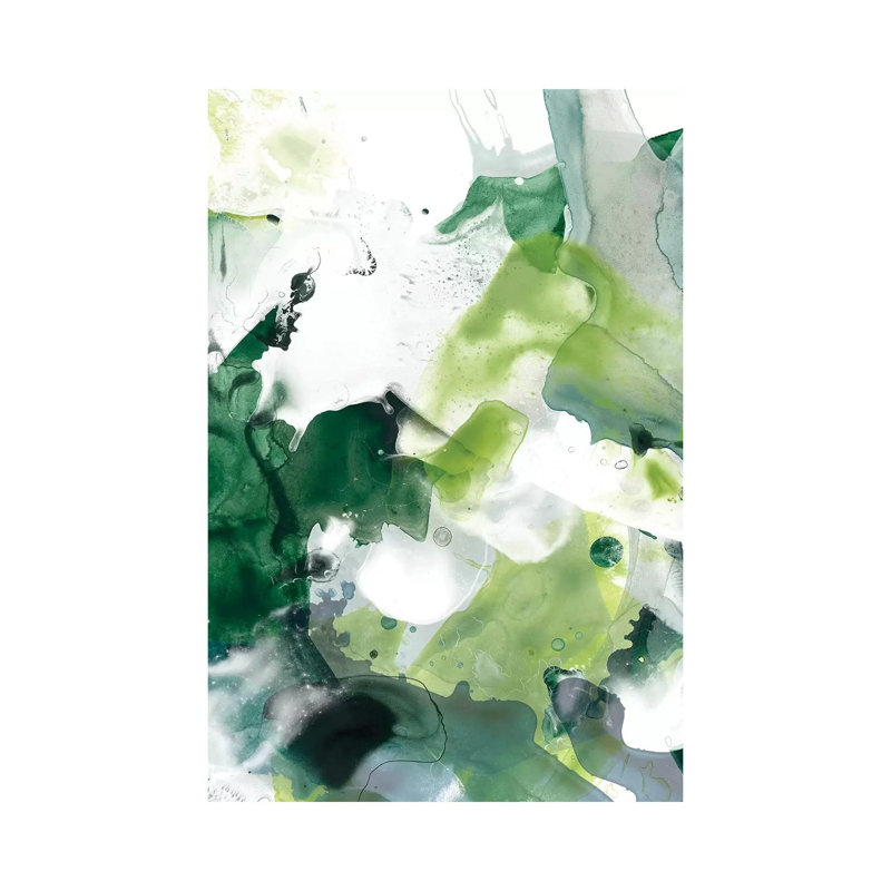 Jungle Marble II by June Erica Vess - Wrapped Canvas Print, 20.32 cm H x 30.48 cm W