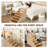 Danka 7-Step Dog Stairs, Nonslip Bottom