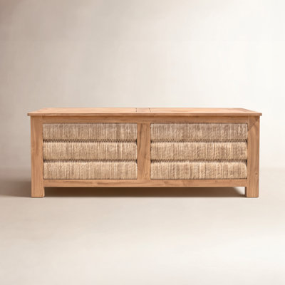 Cotesfield Teak Wood Outdoor Deck Box