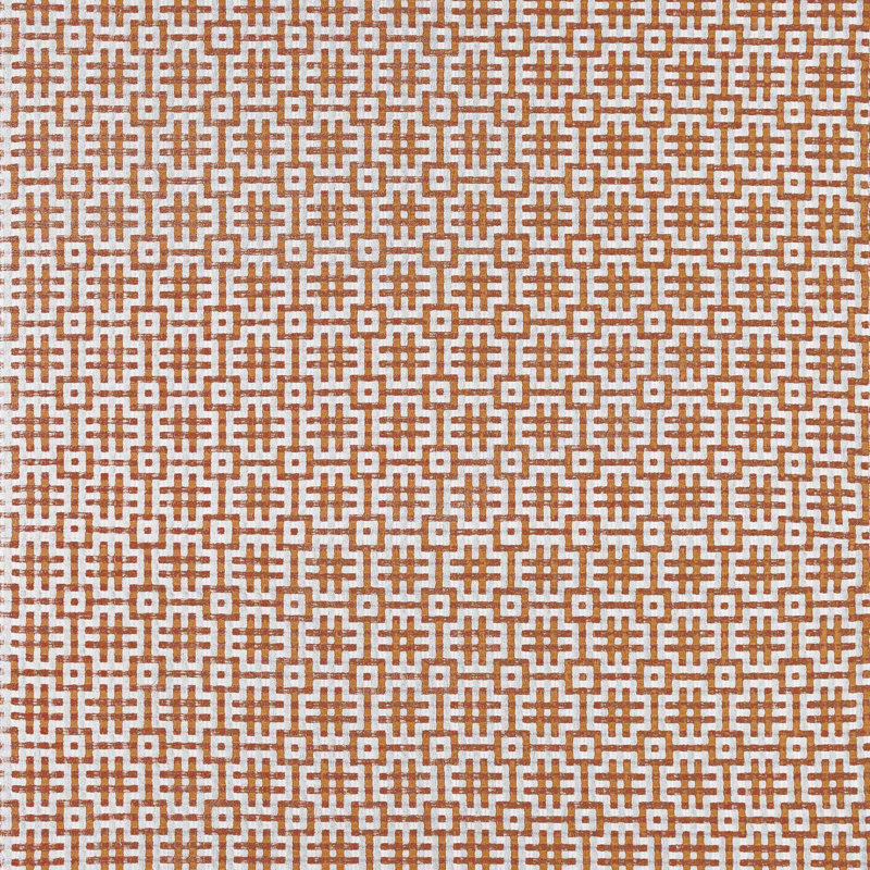 10th Anniversary Geometric Fabric, Naranja