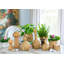 Faux Bois Garden Mushroom, 9.5"