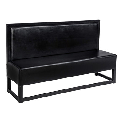 L 72 po, cabine simple en métal noir