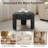 Modern Unique Design Upholstered Ottoman-607512549