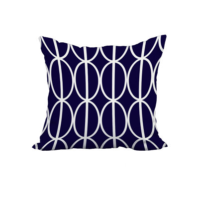 Housse et insert de coussin carré Ovals