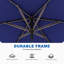 Parasol de marché 7,5 pi Dorabelle-2037964288