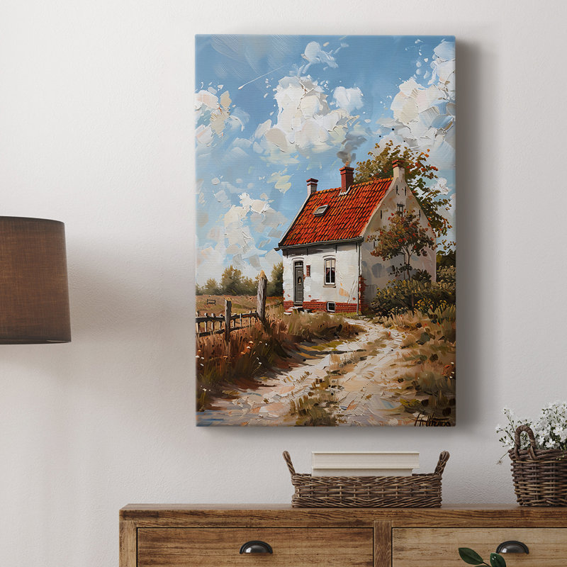 Paysages série CIV - galerie sur mesure, H 12 po x l 8 po
