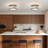 12" 2-Light Dimmable Crystal Flush Mount Lighting-1162605795