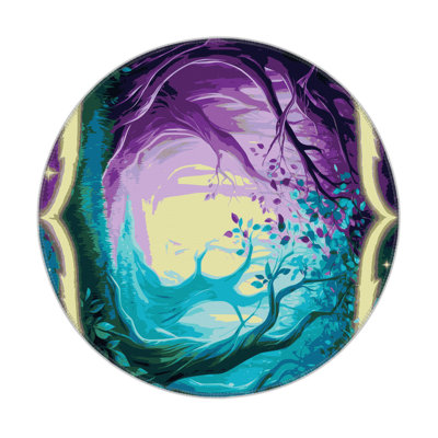 Dreamer's Grove Indoor And Outdoor Area Rug