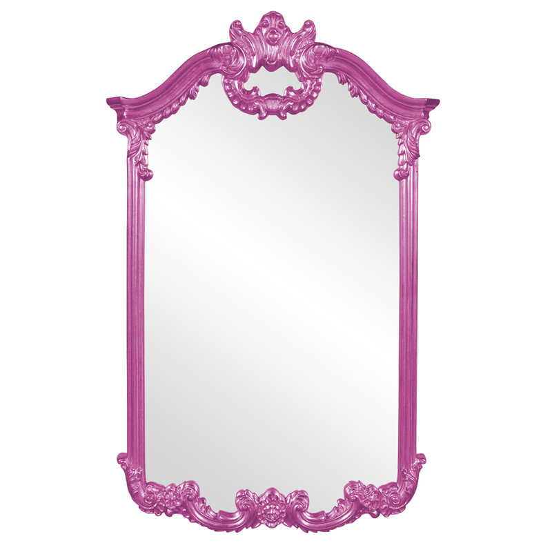 Wycombe Arch Mirror, Hot Pink