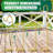 76" Shepherds Hook For Bird Feeder,With Weighted Base