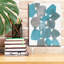 «Boho Beautiful 2 Blue» par Moira Hershey, art mural sur toile-1163592465