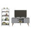 Meuble télé avec 2 portes et 2 tablettes latérales Latitude-2135234714