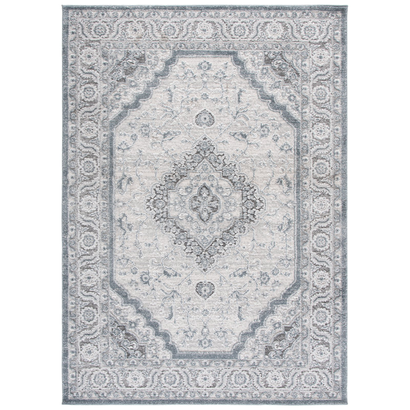 Lunara Power Loom Polyester; Jute/Sisal; Polypropylene Plastic Oriental Indoor Rug, 5'-3" x 7'-6" Rectangle