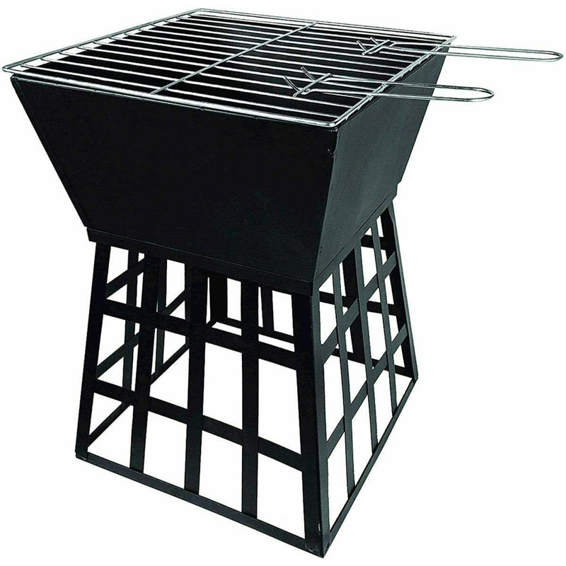 Square Steel Smokeless Fire Pit
