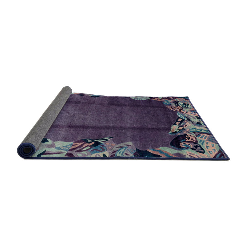 Mila-Rose Abstract Indoor Rug, Round 8'