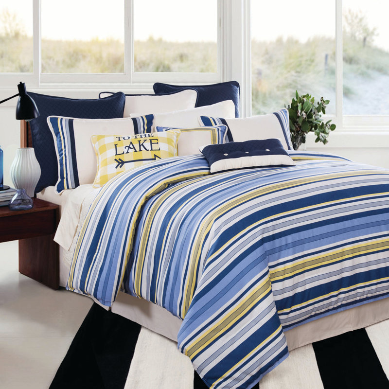 Beaufort Channel Abstract Comforter, Queen