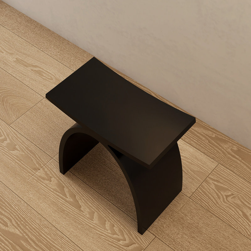 Freestanding Shower Seat Solid Surface Shower Stool
