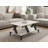 Elegant Coffee Table, Anthracite & White, 39.4 x 15.7 x 23.6 Inches | 100% Melamine Coated Particle Board, Thickness: 0.7 Inches | Modern Design, Durable & Stylish Furniture for Living Room, Easy to Clean-1211081546