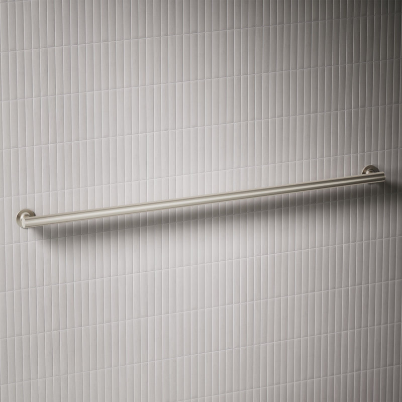 Purist Grab Bar, Vibrant Brushed Nickel, 48"W