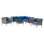 Chaise de patio avec coussins Abercromby-676118953