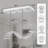 Herrin 8-Light Modern Crystal Chandelier With K9 Prisms And Nickel Finish, 78-Inch Linear Dining Room Pendant Light