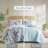 Gabby  Reversible Floral Botanical Seersucker Comforter Set-1734095881-1734095884