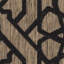 Noir/beige à motif géométrique Narooma Tapis décoratif-21411968