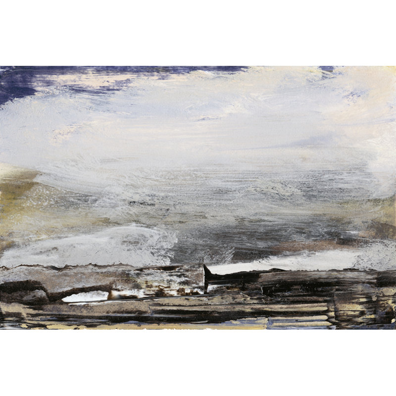 Horizon At Nightfall I by Sharon Gordon - Wrapped Canvas Painting, 30cm H x 46cm W x 3.8cm D