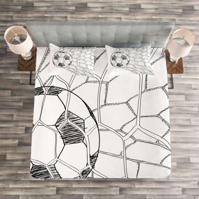 Friesen No Pattern Bedspread with Pillow Shams Included