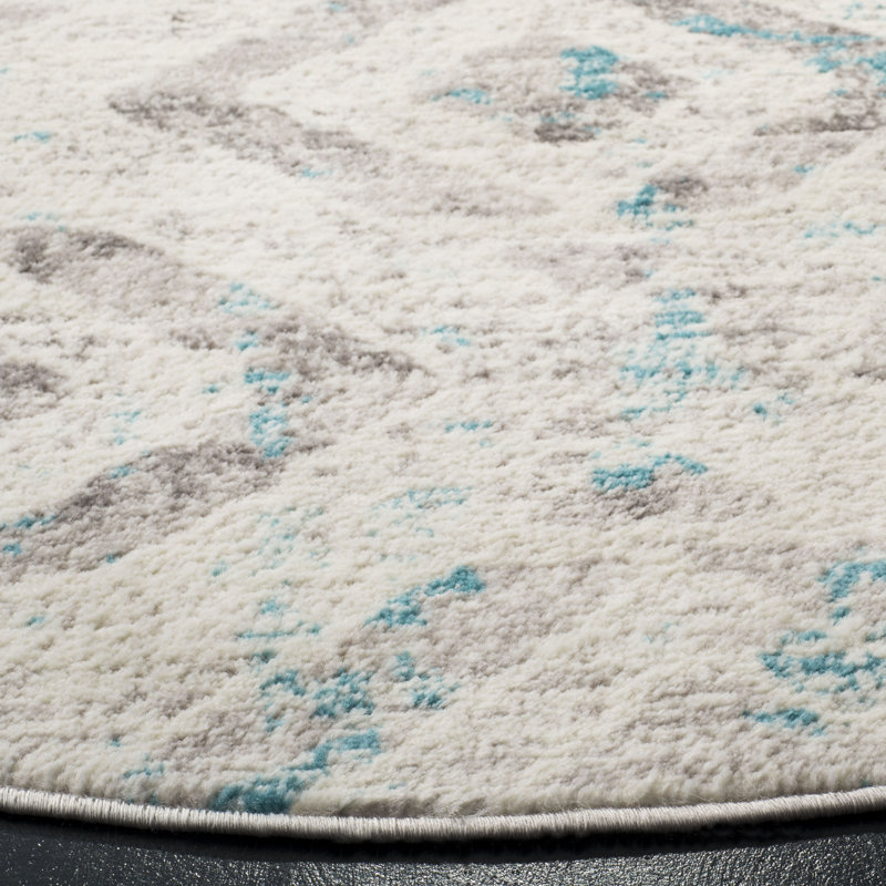 Cohan Performance Geometric Rug, Round 4'