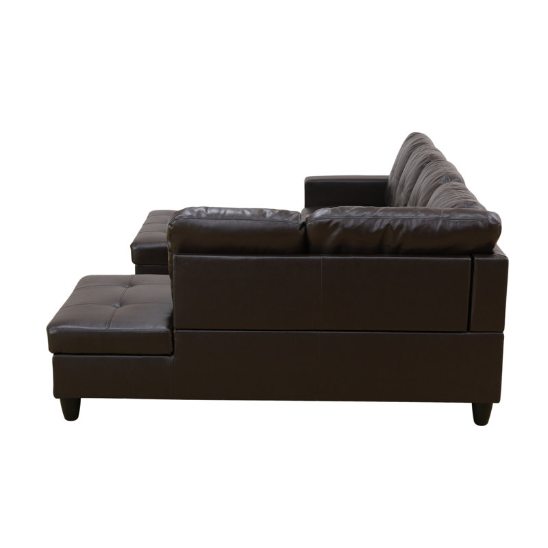 Maumee Upholstered Sectional, Right Hand Facing, Off White