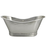 Aurora 72" x 32" Pedestal Soaking Copper Bathtub