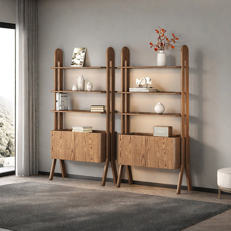 Bibliothèque pour meubles de style nordique