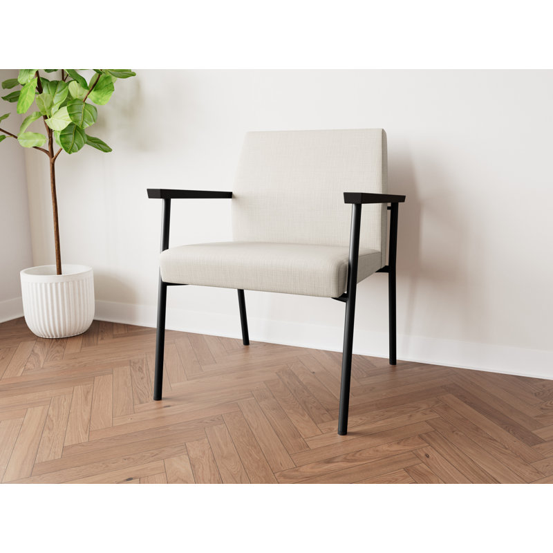 Lesro Chaise d'invité Mystic, Plot Line neutre, Noir