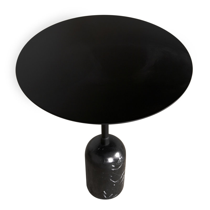 Shantu Side Table with Metal Top