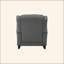 Chaise berçante en tissu