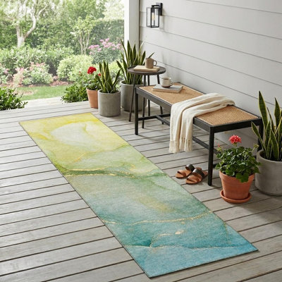 Tapis de couloir d'extérieur 8 po