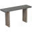 Uniquely Designed Oak Veneer Console Table with Distinctive Side Shapes, Suitable for Entryway, Hallway-1023921612