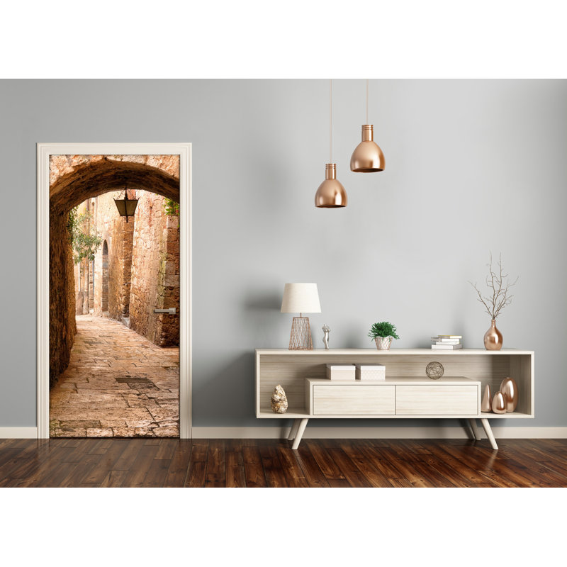 On Old Street Door Decal
