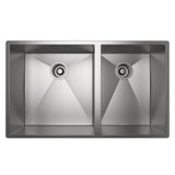 Forze™ 31" 1 1/2 Bowl Stainless Steel Kitchen Sink