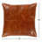 Emily Leather/Suede Reversible Throw Pillow-53137600
