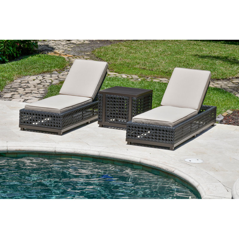 Chaise longue inclinable 81 po Sunbrella