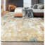 High-Quality Hand-Knotted Beige And Gold Area Rug-1885242794-1885242796