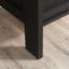 Commode 4 tiroirs, finition noire