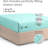 Fitted Sheet Only, Soft Cooling Bed Sheet, Breathable Hotel Luxury Bedding, Deep Pocket 8–16 Inch Mattress Fit-103254624-103254638