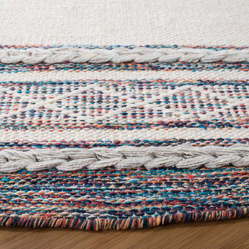 Montauk Hand Loomed Cotton Rug, Rectangle 4' x 6'