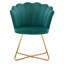 Chaise d'appoint en velours Shirene-845367188