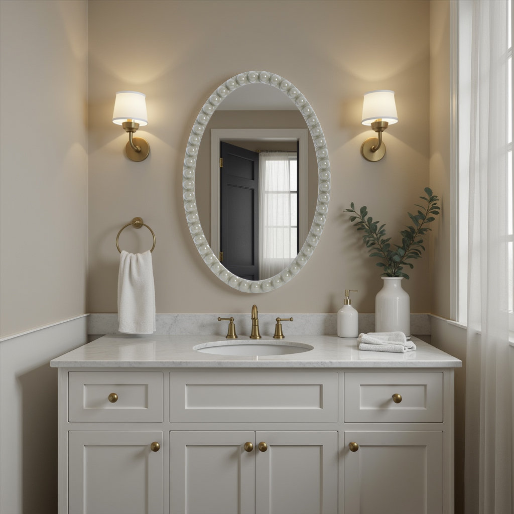 24" Mirror, Nickel