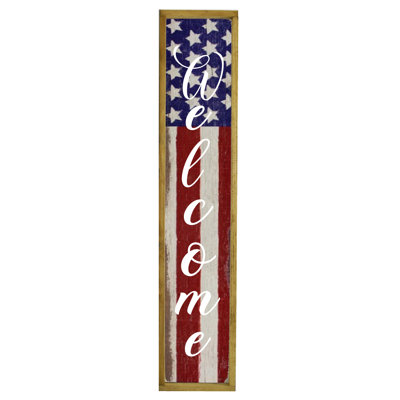 Drapeau inclinable american porche Apollinaris